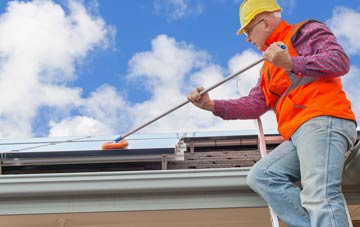 Gilford soft wash roof cleaning